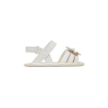Sandale fete - 9904 -  Piele ecologica - Alb