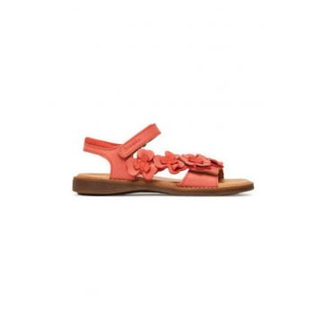 Sandale fete - G3150272-4 -  Piele naturala - Corai - Coral