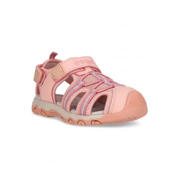 Sandale fete -  piele ecologica - roz - Sandale fete -  piele ecologica - roz -