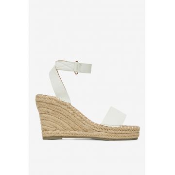 Sandale  Material Sintetic - Culoare Alb