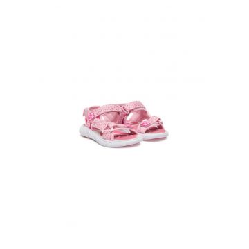 Sandale  roz - material textil - pentru fete Sandale  roz - material textil - pentru fete