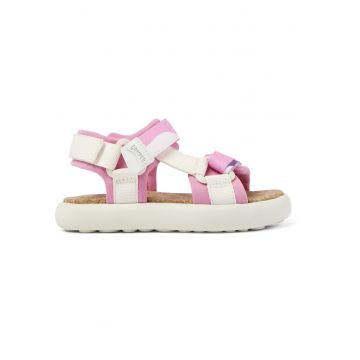 Sandale uni cu velcro Sandale uni cu velcro