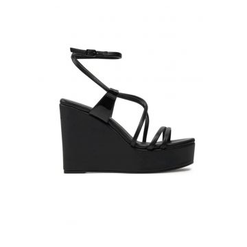 Sandale wedge - Negru Sandale wedge - Negru