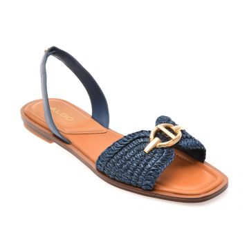 Sandale ALDO bleumarin, GOASSI 410, din material textil