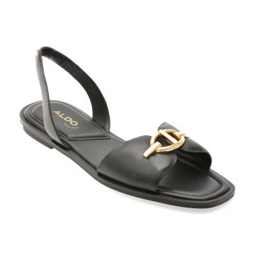 Sandale ALDO negre, GOASSI 001, din piele ecologica