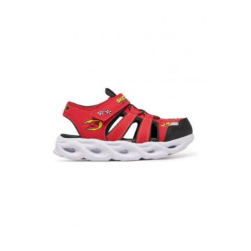 Sandale baieti - 400613L -  Piele ecologica - Rosu - Rosu