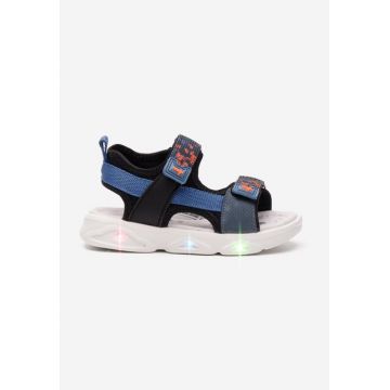 Sandale copii Stephen negre