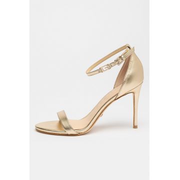 Sandale din piele cu bareta pe glezna Kabail