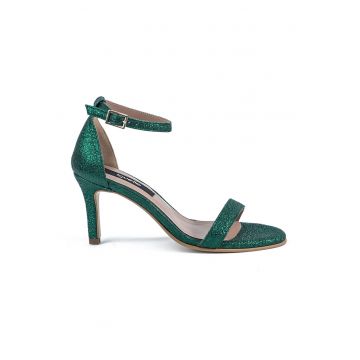 Sandale din piele cu toc stiletto Simplicity