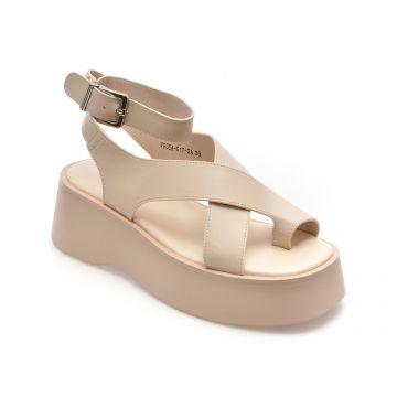 Sandale EPICA nude, 935AG17, din piele naturala