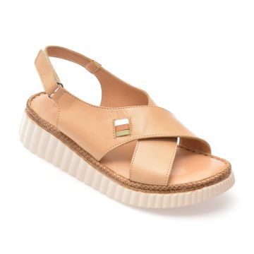 Sandale GRYXX maro, 408, din piele naturala