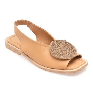 Sandale GRYXX maro, 5001776, din piele naturala