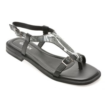 Sandale GRYXX negre, 1352C27, din piele naturala