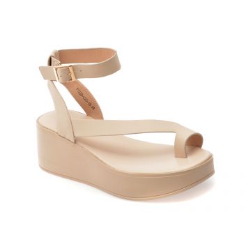 Sandale GRYXX nude, 1339C23, din piele naturala