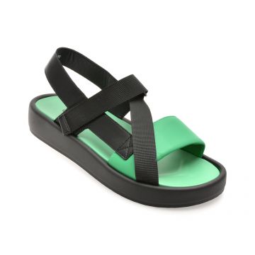 Sandale GRYXX verzi, 5007, din piele naturala