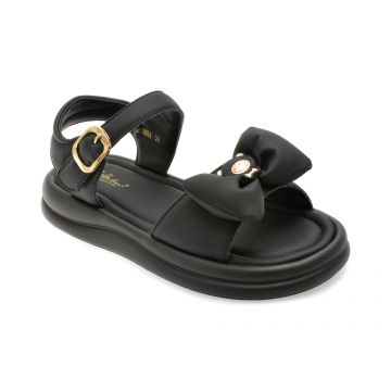 Sandale SELECTION KIDS negre, 25808, din piele ecologica