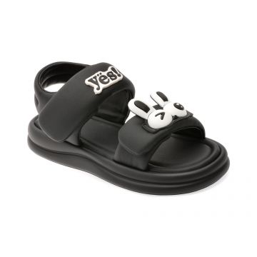 Sandale SELECTION KIDS negre, 25812, din piele ecologica