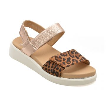 Sandale ARA bej, 21401, din piele naturala