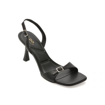 Sandale elegante ALDO negre, FARLIE 001, din piele ecologica