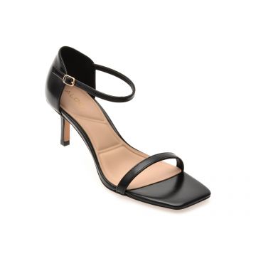 Sandale elegante ALDO negre, PARAGON 001, din piele ecologica