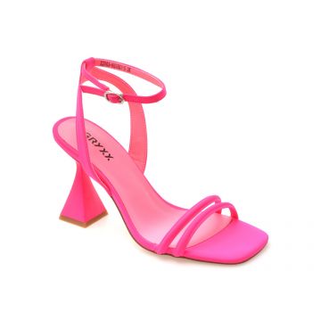 Sandale elegante GRYXX fucsia, 2983, din material textil