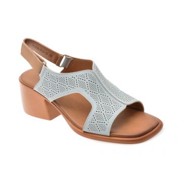 Sandale FLAVIA PASSINI albastre, 1389H13, din piele naturala