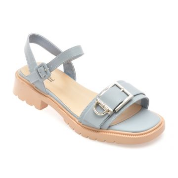 Sandale FLAVIA PASSINI albastre, 1978, din piele naturala