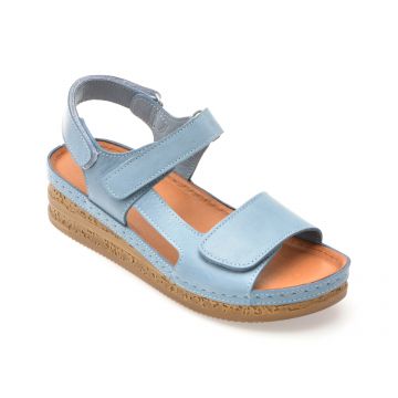 Sandale FLAVIA PASSINI albastre, CS6187, din piele naturala