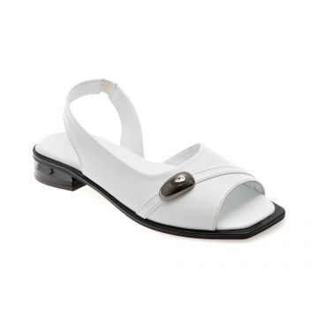 Sandale FLAVIA PASSINI albe, 37226, din piele naturala