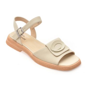 Sandale FLAVIA PASSINI albe, 80469, din piele naturala