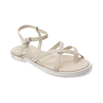 Sandale FLAVIA PASSINI albe, V951G60, din piele naturala