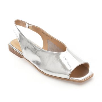 Sandale FLAVIA PASSINI argintii, 2876, din piele naturala