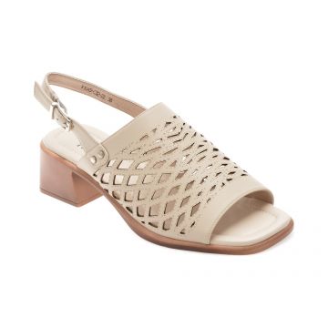 Sandale FLAVIA PASSINI bej, 1045C32, din piele naturala