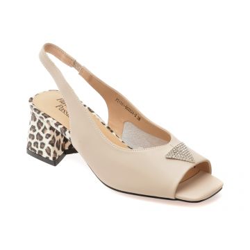 Sandale FLAVIA PASSINI bej, 1161, din piele naturala