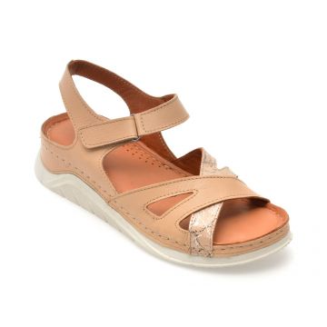 Sandale FLAVIA PASSINI bej, 1487, din piele naturala