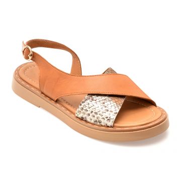 Sandale FLAVIA PASSINI maro, 22043, din piele naturala