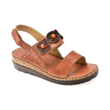 Sandale FLAVIA PASSINI maro, 4615, din piele naturala