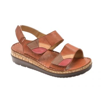 Sandale FLAVIA PASSINI maro, 4620, din piele naturala