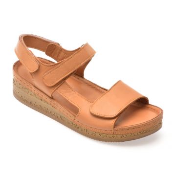 Sandale FLAVIA PASSINI maro, CS6187, din piele naturala