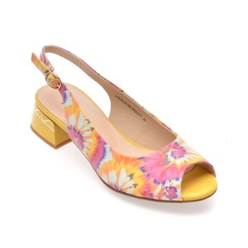 Sandale FLAVIA PASSINI multicolor, 3Y609, din piele naturala