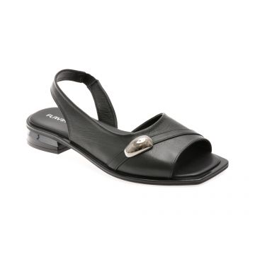 Sandale FLAVIA PASSINI negre, 37226, din piele naturala