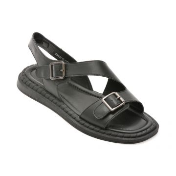 Sandale FLAVIA PASSINI negre, 59521, din piele naturala
