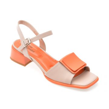 Sandale FLAVIA PASSINI nude, 2627, din piele naturala