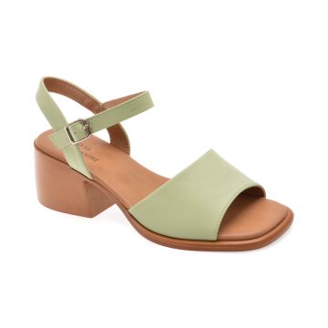 Sandale FLAVIA PASSINI verzi, 1389G16, din piele naturala