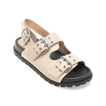 Sandale GRYXX albe, 2960, din piele naturala