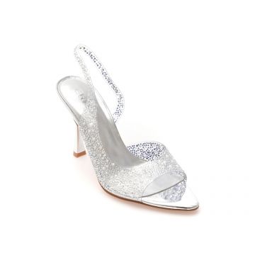 Sandale GRYXX argintii, 2797, din pvc