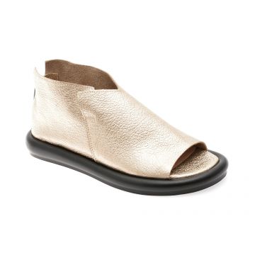 Sandale GRYXX aurii, 3643021, din piele naturala