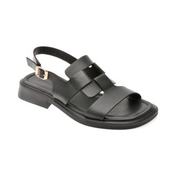 Sandale GRYXX negre, 1763900, din piele naturala