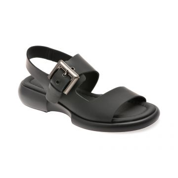 Sandale GRYXX negre, 734102, din piele naturala