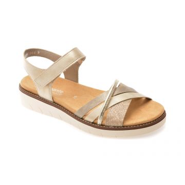 Sandale REMONTE aurii, D2058, din piele ecologica